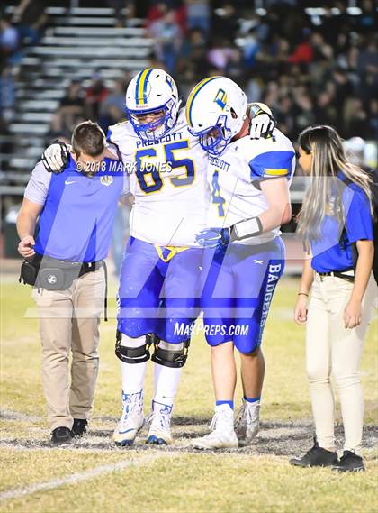 Thumbnail 2 in Prescott @ Greenway (AIA 4A Round 1 Playoff) photogallery.