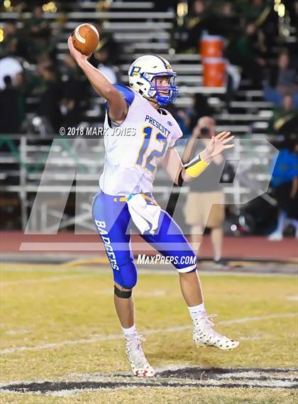 Thumbnail 2 in Prescott @ Greenway (AIA 4A Round 1 Playoff) photogallery.