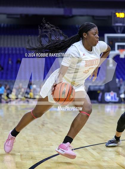 Thumbnail 1 in South Grand Prairie vs. Brennan (UIL 6A Basketball Semifinal) photogallery.