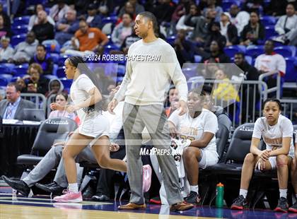 Thumbnail 3 in South Grand Prairie vs. Brennan (UIL 6A Basketball Semifinal) photogallery.