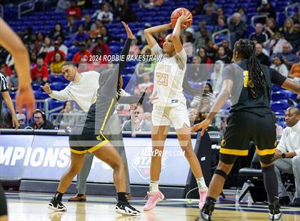 Thumbnail 2 in South Grand Prairie vs. Brennan (UIL 6A Basketball Semifinal) photogallery.
