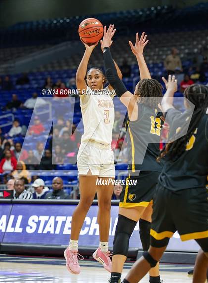 Thumbnail 1 in South Grand Prairie vs. Brennan (UIL 6A Basketball Semifinal) photogallery.