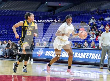 Thumbnail 3 in South Grand Prairie vs. Brennan (UIL 6A Basketball Semifinal) photogallery.