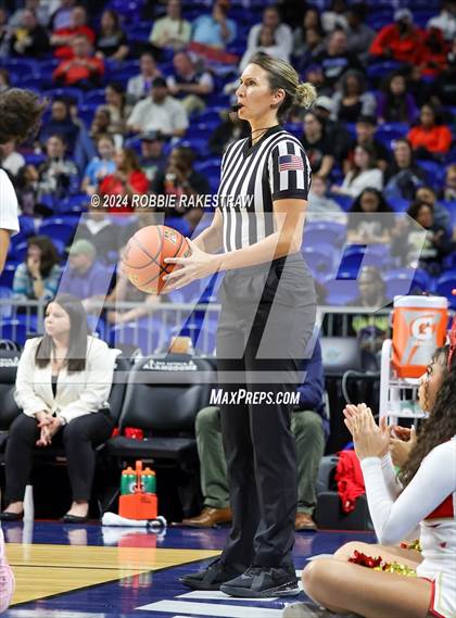 Thumbnail 2 in South Grand Prairie vs. Brennan (UIL 6A Basketball Semifinal) photogallery.