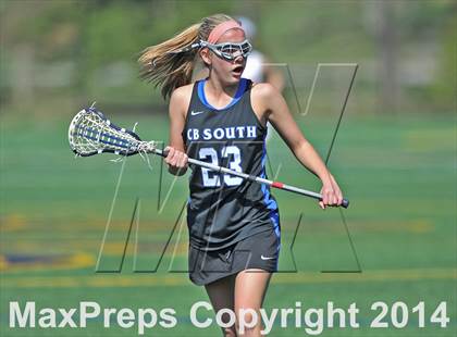 Thumbnail 2 in Gwynedd Mercy Academy vs Central Bucks South (Checking for Cancer Invitational) photogallery.