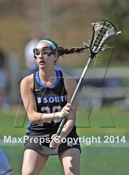 Thumbnail 3 in Gwynedd Mercy Academy vs Central Bucks South (Checking for Cancer Invitational) photogallery.