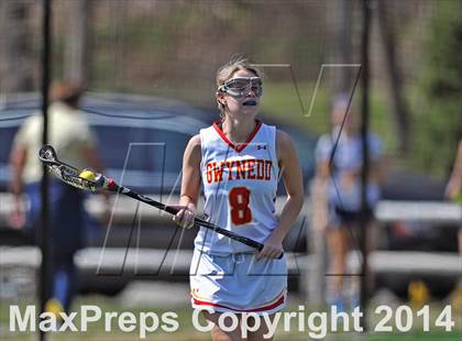 Thumbnail 1 in Gwynedd Mercy Academy vs Central Bucks South (Checking for Cancer Invitational) photogallery.