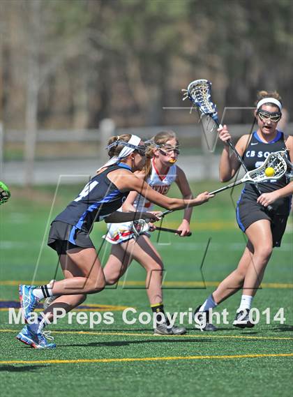 Thumbnail 2 in Gwynedd Mercy Academy vs Central Bucks South (Checking for Cancer Invitational) photogallery.