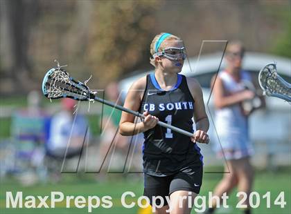 Thumbnail 2 in Gwynedd Mercy Academy vs Central Bucks South (Checking for Cancer Invitational) photogallery.