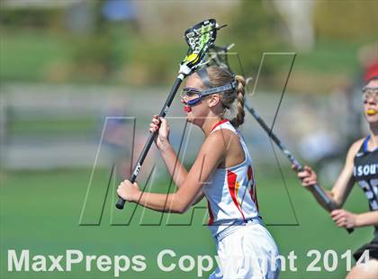 Thumbnail 3 in Gwynedd Mercy Academy vs Central Bucks South (Checking for Cancer Invitational) photogallery.