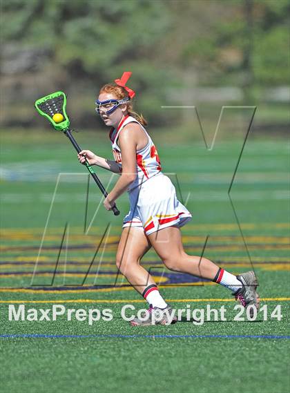 Thumbnail 3 in Gwynedd Mercy Academy vs Central Bucks South (Checking for Cancer Invitational) photogallery.