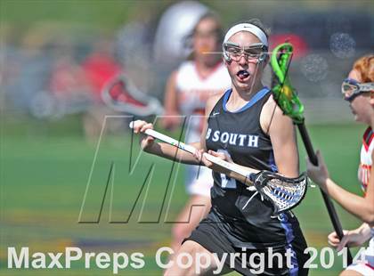 Thumbnail 1 in Gwynedd Mercy Academy vs Central Bucks South (Checking for Cancer Invitational) photogallery.