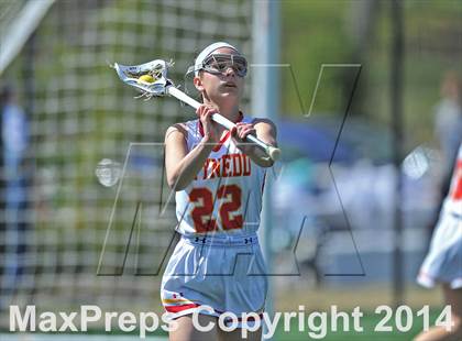 Thumbnail 2 in Gwynedd Mercy Academy vs Central Bucks South (Checking for Cancer Invitational) photogallery.