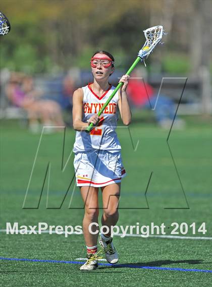 Thumbnail 1 in Gwynedd Mercy Academy vs Central Bucks South (Checking for Cancer Invitational) photogallery.