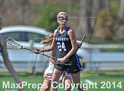 Thumbnail 3 in Gwynedd Mercy Academy vs Central Bucks South (Checking for Cancer Invitational) photogallery.
