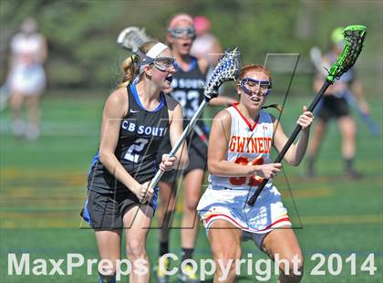 Thumbnail 3 in Gwynedd Mercy Academy vs Central Bucks South (Checking for Cancer Invitational) photogallery.