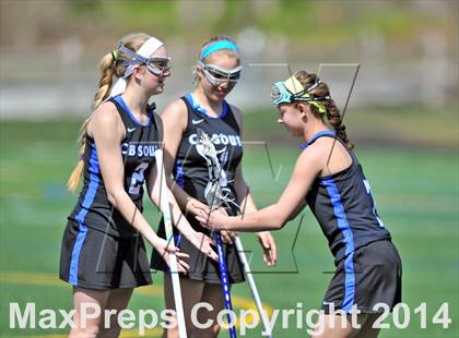 Thumbnail 2 in Gwynedd Mercy Academy vs Central Bucks South (Checking for Cancer Invitational) photogallery.