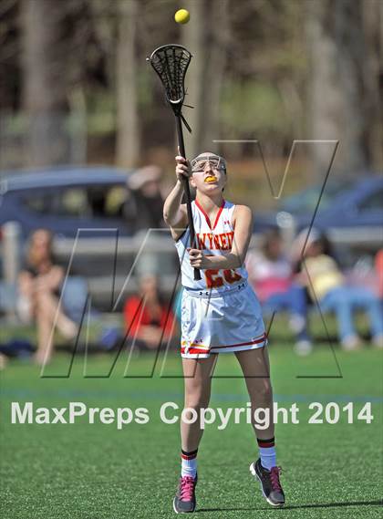 Thumbnail 3 in Gwynedd Mercy Academy vs Central Bucks South (Checking for Cancer Invitational) photogallery.
