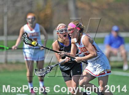 Thumbnail 1 in Gwynedd Mercy Academy vs Central Bucks South (Checking for Cancer Invitational) photogallery.