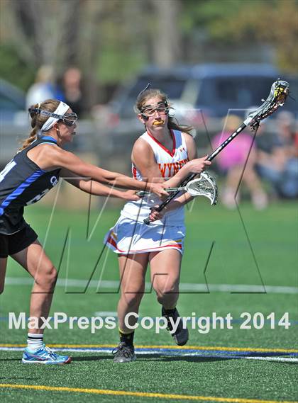 Thumbnail 1 in Gwynedd Mercy Academy vs Central Bucks South (Checking for Cancer Invitational) photogallery.