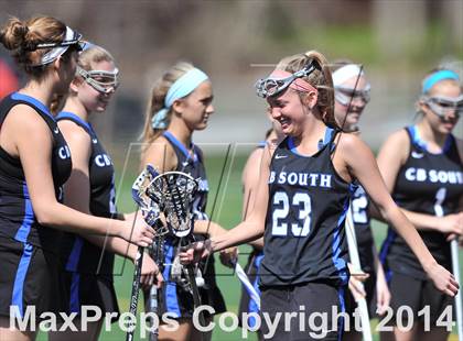 Thumbnail 3 in Gwynedd Mercy Academy vs Central Bucks South (Checking for Cancer Invitational) photogallery.
