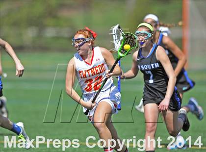 Thumbnail 3 in Gwynedd Mercy Academy vs Central Bucks South (Checking for Cancer Invitational) photogallery.