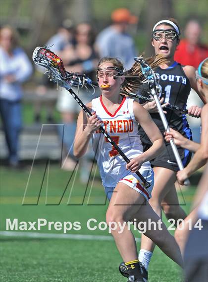 Thumbnail 2 in Gwynedd Mercy Academy vs Central Bucks South (Checking for Cancer Invitational) photogallery.