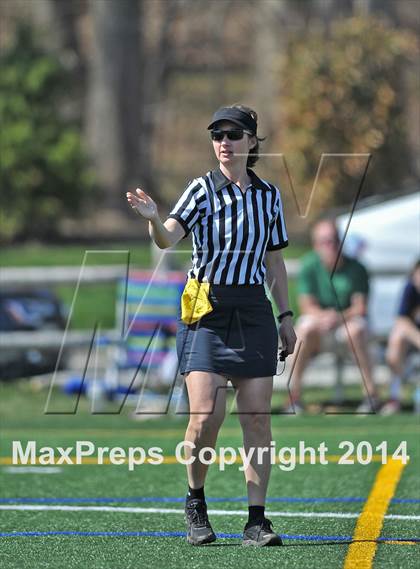 Thumbnail 3 in Gwynedd Mercy Academy vs Central Bucks South (Checking for Cancer Invitational) photogallery.