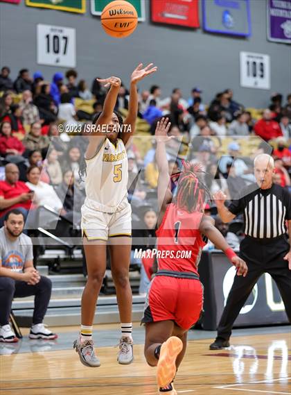 Thumbnail 2 in Fairmont vs. Red Springs (2023 Robeson County Shootout) photogallery.