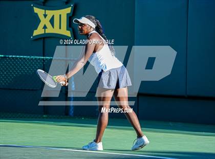 Thumbnail 3 in Seven Lakes vs Westwood (UIL 6A Tennis Final) photogallery.