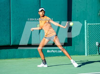 Thumbnail 1 in Seven Lakes vs Westwood (UIL 6A Tennis Final) photogallery.