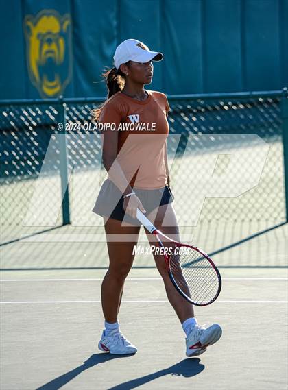 Thumbnail 2 in Seven Lakes vs Westwood (UIL 6A Tennis Final) photogallery.