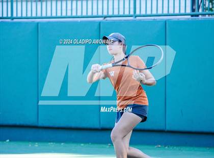 Thumbnail 1 in Seven Lakes vs Westwood (UIL 6A Tennis Final) photogallery.