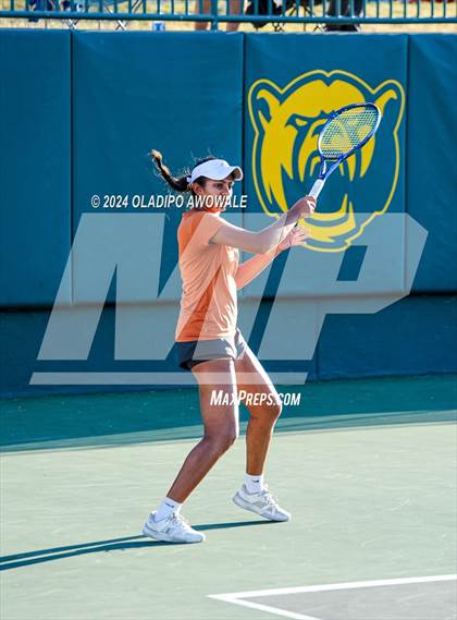 Thumbnail 3 in Seven Lakes vs Westwood (UIL 6A Tennis Final) photogallery.