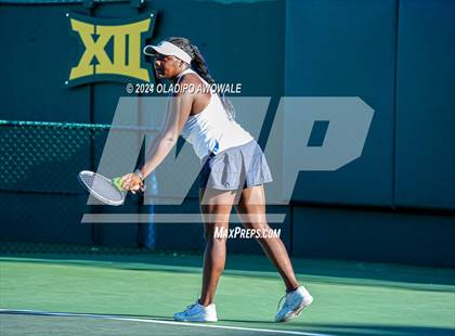 Thumbnail 2 in Seven Lakes vs Westwood (UIL 6A Tennis Final) photogallery.