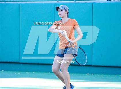 Thumbnail 2 in Seven Lakes vs Westwood (UIL 6A Tennis Final) photogallery.