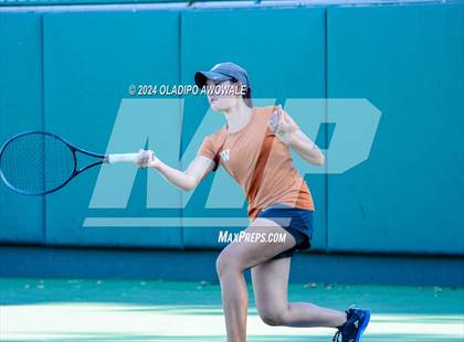 Thumbnail 3 in Seven Lakes vs Westwood (UIL 6A Tennis Final) photogallery.