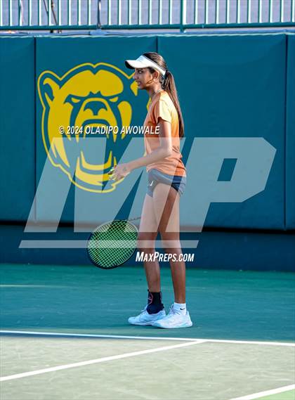 Thumbnail 1 in Seven Lakes vs Westwood (UIL 6A Tennis Final) photogallery.