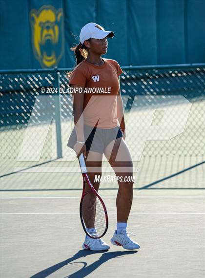 Thumbnail 1 in Seven Lakes vs Westwood (UIL 6A Tennis Final) photogallery.