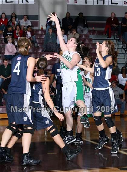 Thumbnail 1 in Edmond North vs Van Buren (Sherman Holiday Tournament) photogallery.