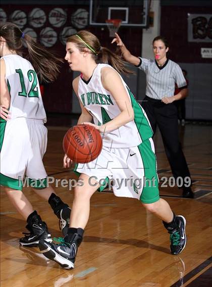 Thumbnail 3 in Edmond North vs Van Buren (Sherman Holiday Tournament) photogallery.
