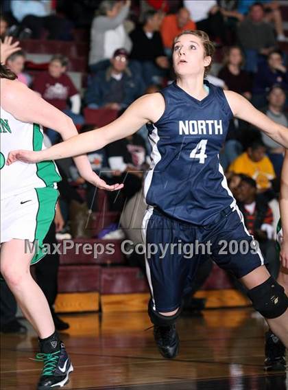 Thumbnail 3 in Edmond North vs Van Buren (Sherman Holiday Tournament) photogallery.