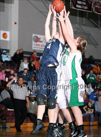 Thumbnail 1 in Edmond North vs Van Buren (Sherman Holiday Tournament) photogallery.
