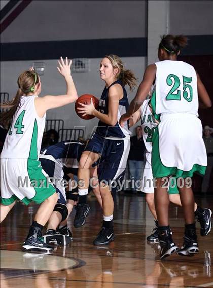 Thumbnail 2 in Edmond North vs Van Buren (Sherman Holiday Tournament) photogallery.