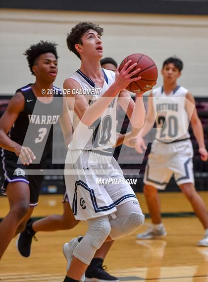 Thumbnail 1 in Central Catholic vs Warren (NEISD/NISD Basketball Tournament) photogallery.