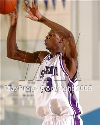 Thumbnail 2 in North Broward Prep vs. Sacramento (Les Schwab Challenge) photogallery.