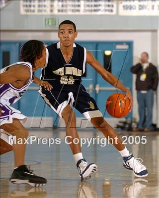 Thumbnail 2 in North Broward Prep vs. Sacramento (Les Schwab Challenge) photogallery.