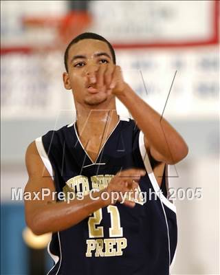 Thumbnail 2 in North Broward Prep vs. Sacramento (Les Schwab Challenge) photogallery.
