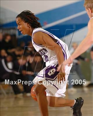 Thumbnail 3 in North Broward Prep vs. Sacramento (Les Schwab Challenge) photogallery.