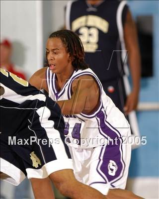 Thumbnail 2 in North Broward Prep vs. Sacramento (Les Schwab Challenge) photogallery.